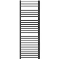 LuxeBath Badkamerradiator Sahara 500x1500 mm antraciet recht met zij-aansluiting