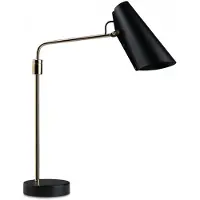 Northern Birdy Swing Tafellamp Black | Brass
