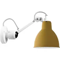 DCW éditions Lampe Gras - 304 Wandlamp Wit/Geel Lampe Gras