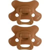 Difrax Fopspeen Natural - 18+ Maanden - Bruin - 2 Stuks