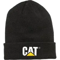 CAT Muts Trademark Cuff Beanie Zwart Caterpillar - Maat One size