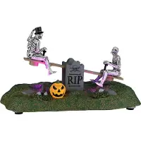 Lemax - Tombstone See-saw, B/o (4.5v) - Kersthuisjes & Kerstdorpen