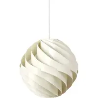 Gubi Turbo plafondlamp glanzend Ø36 cm Alabaster white