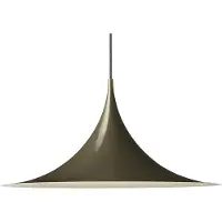 Gubi Hanglampe , Semi, dimbare, Roestbruin, Woonkamer, Metaal, Designer