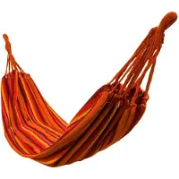 Viking Choice Hangmat - 2persoons - 200x150 cm – rood gestreept