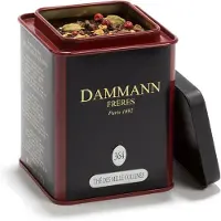 Dammann Frères - Thé Des Mille Collines | 150 gram - Losse Zwarte thee met gember, kaneel, kardemom, roze bessen en kruidnagel