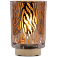 Senza LED Tafellamp Luna - 10 x 14 CM - Goud/Grijs