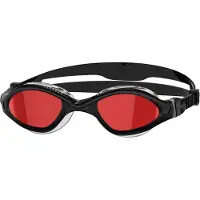 Zoggs Tiger Lsr+ Mirror Swimming Goggles Zwart Small