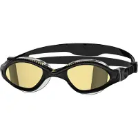 Zoggs Tiger Lsr+ Mirror Swimming Goggles Zwart Small