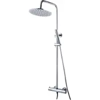 Klea Core Opbouw Regendoucheset Met Thermostaatkraan En Handdouche Chroom