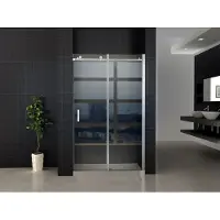 Klea Douche Schuifdeur 1200x1950mm 8mm Nano (Antikalk) Coating 8mm Veiligheidsglas Easy Clean