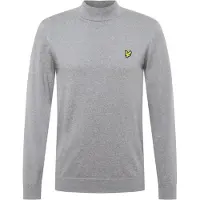 Lyle & Scott Roll neck jumper - mid grey marl