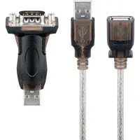Goobay USB naar serieel kabel – USB-A naar DE-9