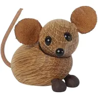 Spring Copenhagen The country mouse decoratie muis Eikenhout