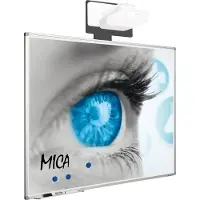 Smit Visual Mica projectiebord / whiteboard 150x267 cm - 16:9