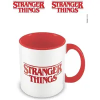Stranger Things Kop - Logo - voor Geen - meerkleurig - Maat Standard