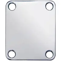Boston NP-64-N Nikkel Halsbevestigingsplaat 64,2x51mm