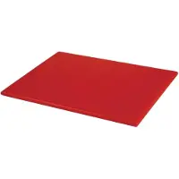 Hygiplas HDPE snijplank rood 300x225x12mm