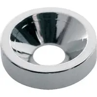 Boston W-720-C Chrome Halsmontage Ferrules - 15,0 mm (Set van 4)