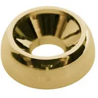 Boston W-730-G Gouden Nekmontage Ferrules - Set van 4 Stuks (14,0 mm)