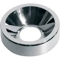 Boston W-750-C Chromen Halsmontage Ferrules - Set van 4 (14,0 mm)