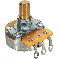 Fender 0019066049 1 MEG (1000K) Audio Potentiometer – Solid Shaft, .375 Bushing