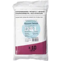 123schoon Panasonic C7 stofzuigerzakken Microvezel (10 zakken, 1 filter)