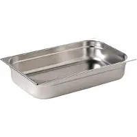 Vogue Gastronormbak Vogue, RVS, GN 1/1, 65mm diep