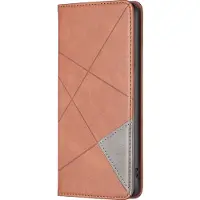 Mobigear Rhombus Slim Bookcase voor Google Pixel 7 - Bruin