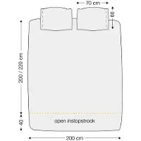 Kayori Dekbedovertrek Onno Khaki Satijn-200 x 200 / 220 cm | 2-Persoons