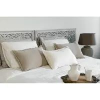 Passion for Linen Dekbedovertrek Sofie Dark Grey Linnen-140 x 200 / 220 cm | 1-Persoons