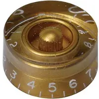 Boston KG-110 speed knop voor gitaar transparant goud