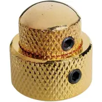 Boston KG-270 Dubbele Koepelknop in Goud - Elegantie en Functionaliteit