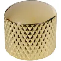 Boston KG-235 Gouden Dome Knop 19mm Metal 6mm Schacht