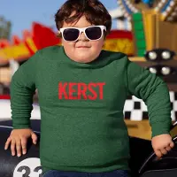 B&C Foute Kersttrui Groen Kind - Kerst Red (12-14 jaar - MAAT 158/164) - Kerstkleding voor jongens & meisjes
