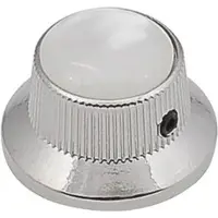 Boston KN-261 Deurbelle met Pareloer Inleg en Nikkel Afwerking