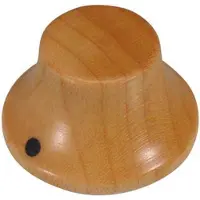 Boston KWM-320 houten bell knop met wijzer, esdoorn, 25x14mm