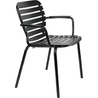 Zuiver Tuinstoel Vondel Garden Armchair Black