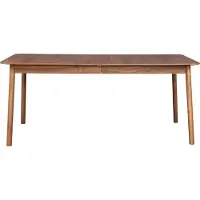 Zuiver Glimps Eettafel Uitschuifbaar - 180/240 x 90 cm - Walnoot