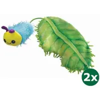 Kong flingaroorups met blad met catnip 2x 25,5x8,5x3 cm