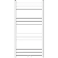 LuxeBath Badkamerradiator Sahara 500 x 800 mm wit recht met centrale aansluiting