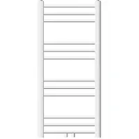 LuxeBath Badkamerradiator Sahara 400 X 800 Mm Wit Recht Met Centrale Aansluiting