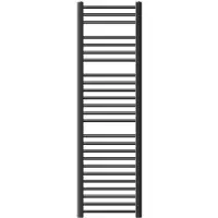 LuxeBath Badkamerradiator Sahara 400 x 1500 mm antraciet recht met zijaansluiting