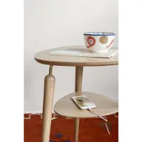 UMAGE My Spot bijzettafel Zwart eiken-messing