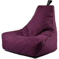 Extreme Lounging B-Bag Mighty-B Zitzak Quilted - Paars