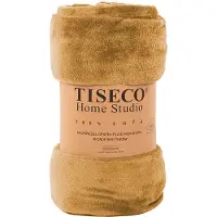 Tiseco Plaid Home Studio Cosy Indian Tan-240 x 220 cm