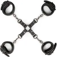 Easytoys Fetish Collection Easytoys Fetish - Hogtie With Hand and Anklecuffs - Zwart