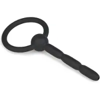 Sinner Gear Geribbelde Holle Siliconen Penisplug