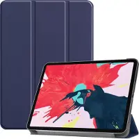 Mobigear Tri-Fold Bookcase voor Apple iPad Pro 11 (2020) - Blauw