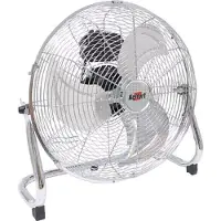Kelfort Ventilator Verchroomd 80W - 40 cm